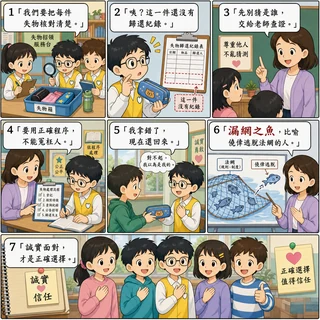 漏網之魚成語漫畫縮圖