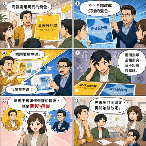 無所適從成語漫畫縮圖
