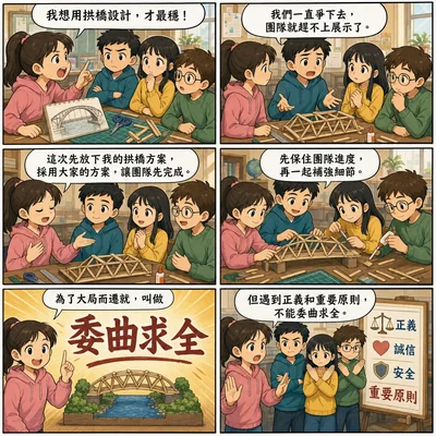 委曲求全成語漫畫縮圖