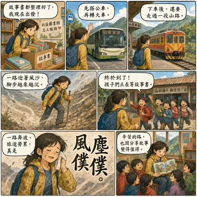風塵僕僕成語漫畫縮圖