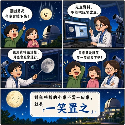 一笑置之成語漫畫縮圖