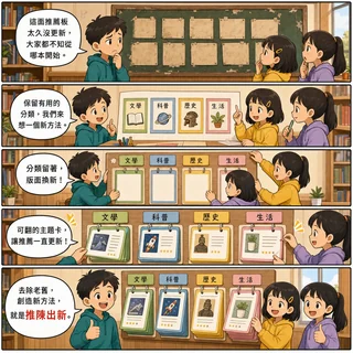 推陳出新成語漫畫縮圖