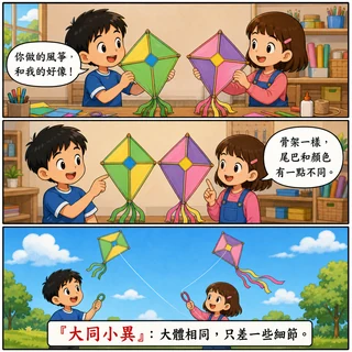 大同小異成語漫畫縮圖
