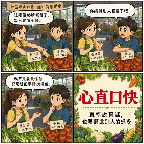 心直口快成語漫畫縮圖