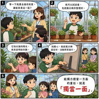 獨當一面成語漫畫縮圖