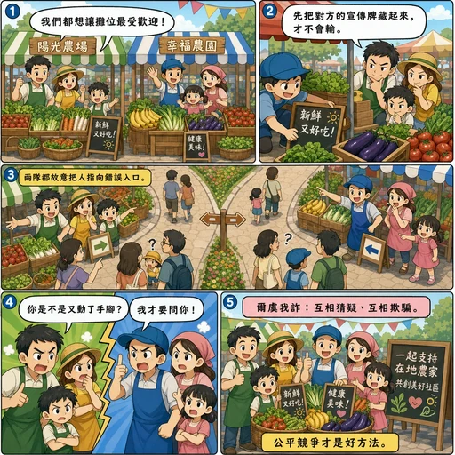 爾虞我詐成語漫畫縮圖