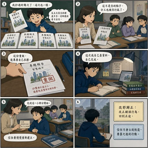改邪歸正成語漫畫縮圖