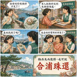 合浦珠還成語漫畫縮圖