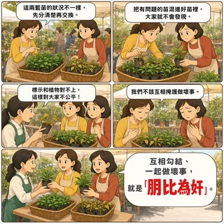 朋比為奸成語漫畫縮圖