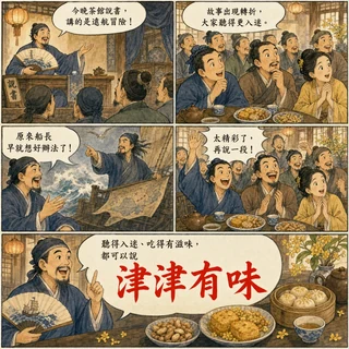 津津有味成語漫畫縮圖