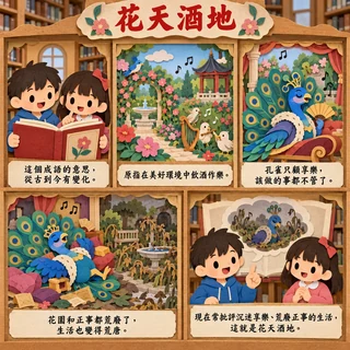 花天酒地成語漫畫縮圖