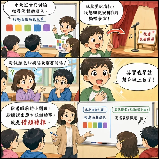 借題發揮成語漫畫縮圖