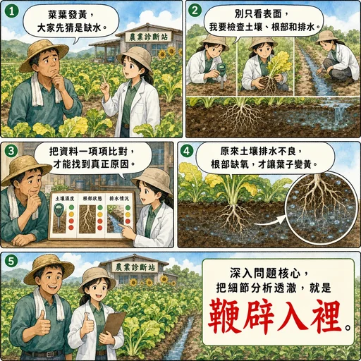 鞭辟入裡成語漫畫縮圖