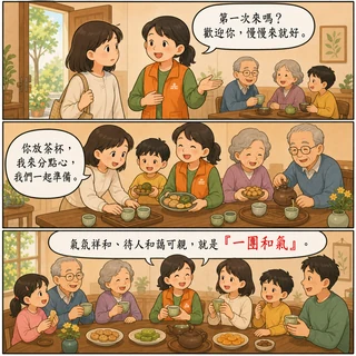 一團和氣成語漫畫縮圖