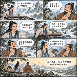 高山流水成語漫畫縮圖