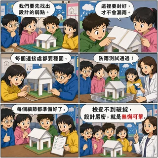 無懈可擊成語漫畫縮圖