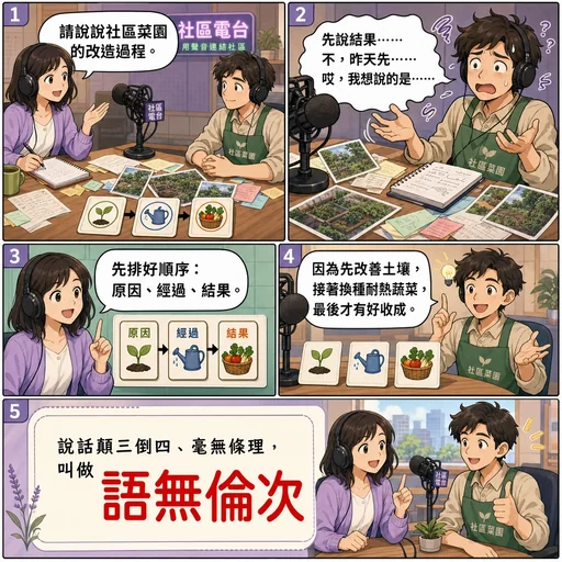 語無倫次成語漫畫縮圖