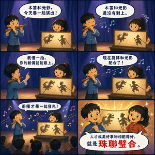 珠聯璧合成語漫畫縮圖