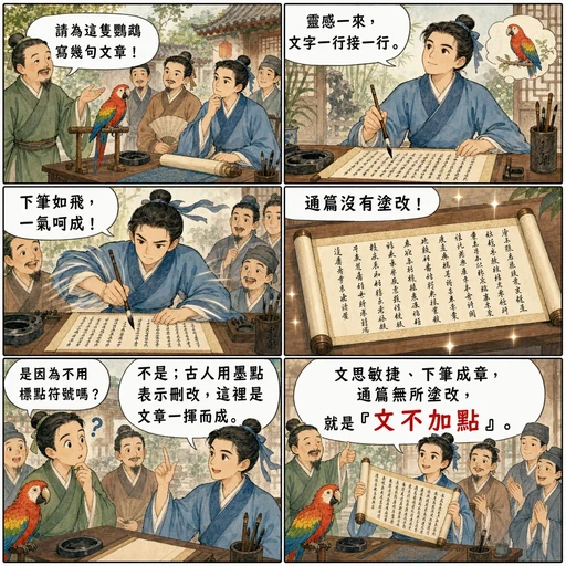文不加點成語漫畫縮圖