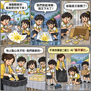 禍不單行成語漫畫縮圖