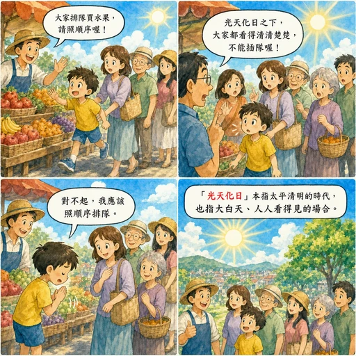 光天化日成語漫畫縮圖
