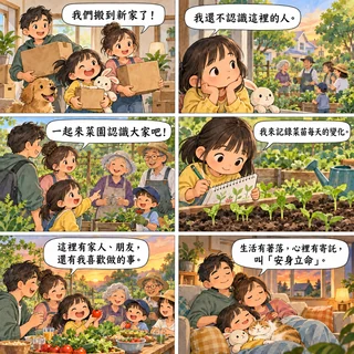 安身立命成語漫畫縮圖