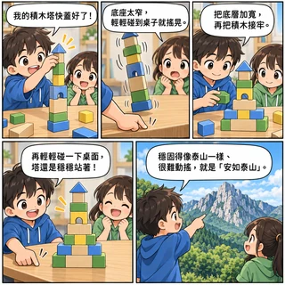 安如泰山成語漫畫縮圖
