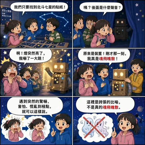 魂飛魄散成語漫畫縮圖