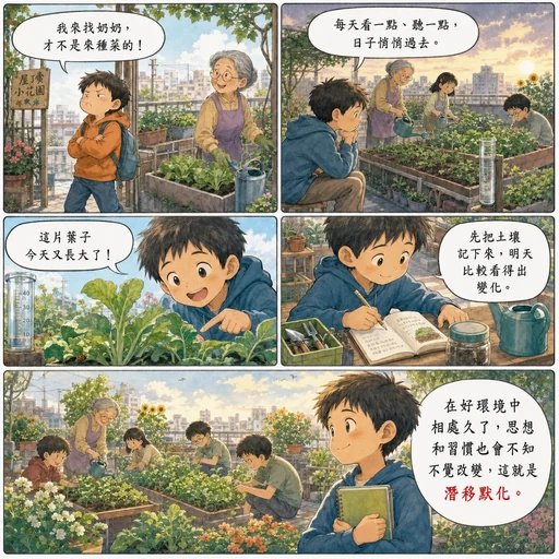 潛移默化成語漫畫縮圖