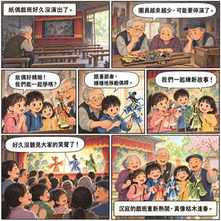 枯木逢春成語漫畫縮圖