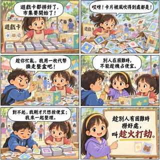 趁火打劫成語漫畫縮圖