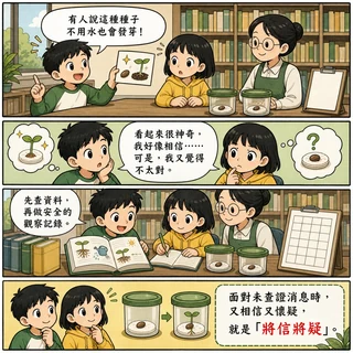 將信將疑成語漫畫縮圖