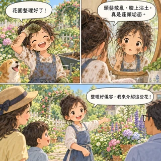 蓬頭垢面成語漫畫縮圖
