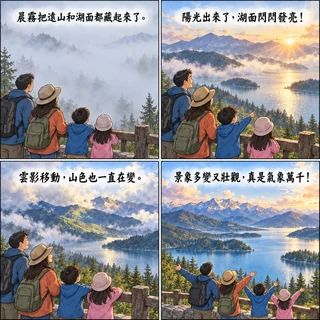 氣象萬千成語漫畫縮圖