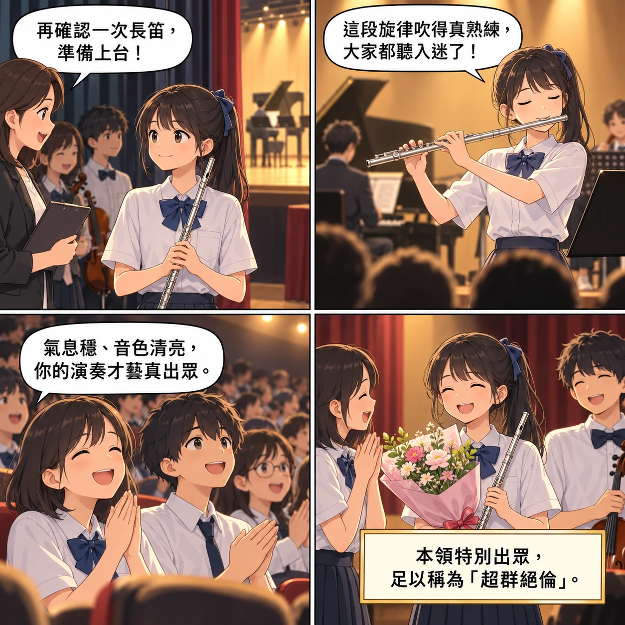 超群絕倫的 AI 生成成語漫畫