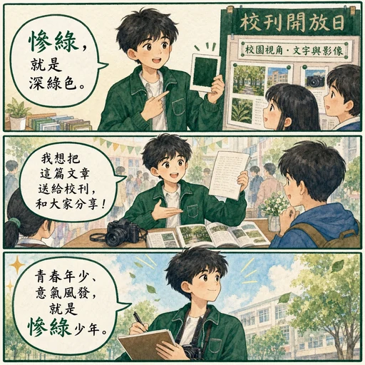 慘綠少年成語漫畫縮圖