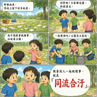 同流合汙成語漫畫縮圖