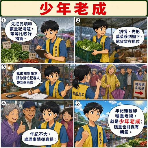 少年老成成語漫畫縮圖