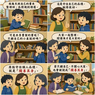 獨善其身成語漫畫縮圖