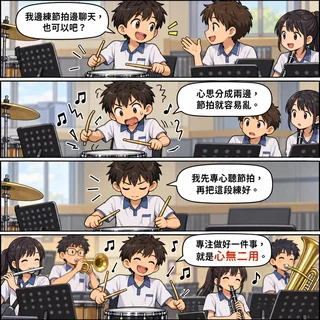 心無二用成語漫畫縮圖