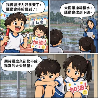 大失所望成語漫畫縮圖